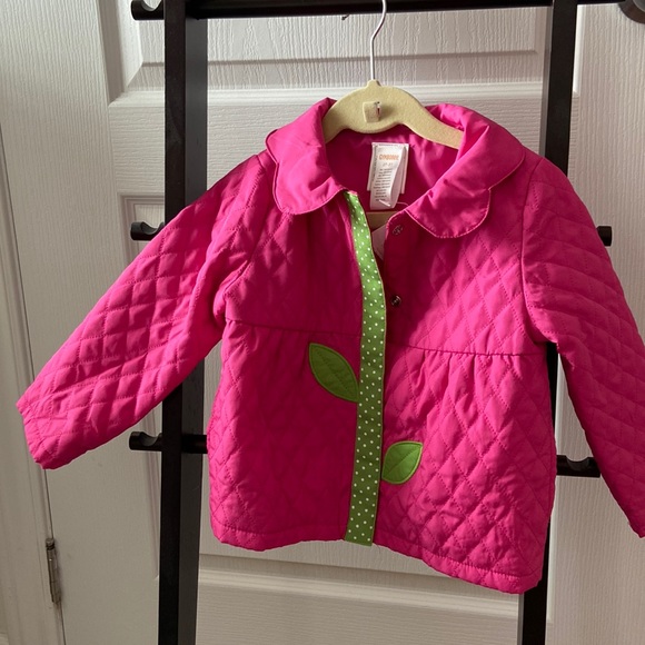 Gymboree pink quilted jacket NWT 2T-3T - Picture 1 of 4